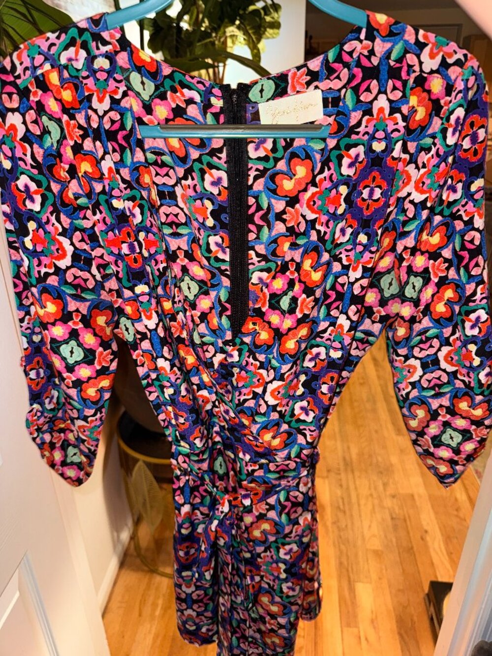 Yumi Kim "Liz" Floral Wrap Romper | Like New | Size L